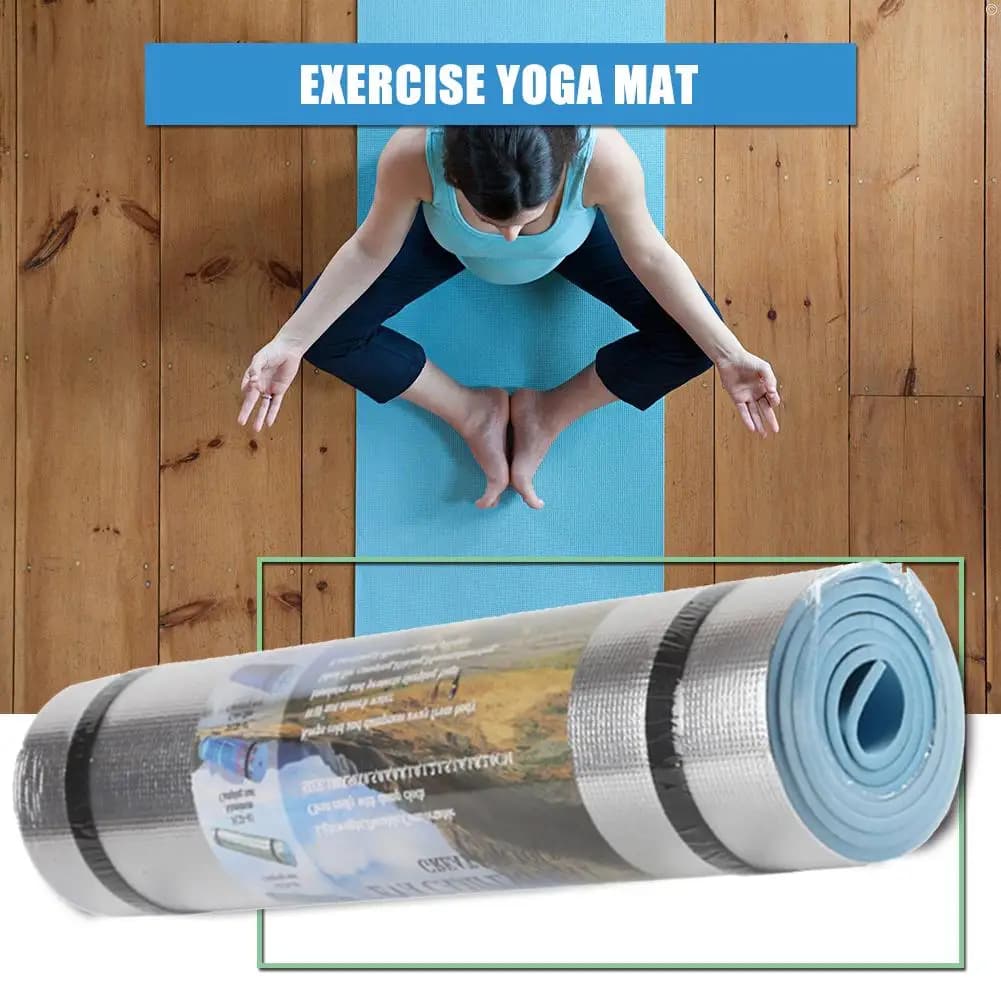 Yoga Exercise Mat in EVA 1800x500x6mm, Waterproof, for Camping and Picnic at Open