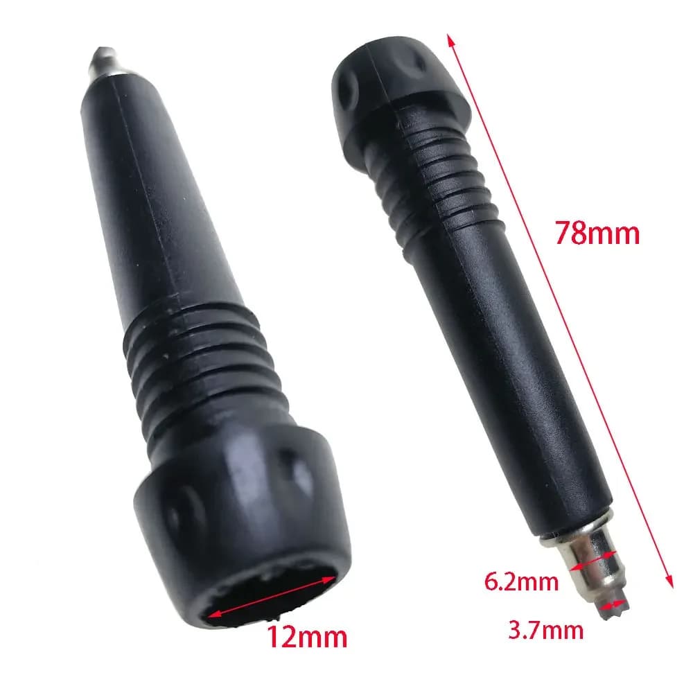 Replacement hiking rod for trekking stick with tungsten carbide tip from camping Alpenstock