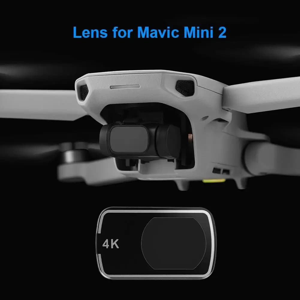Gimbal Camera Lens Tempered Toughened Glass Film HD Glass Repair Parts for Mavic Mini 2 Replacement Accessory
