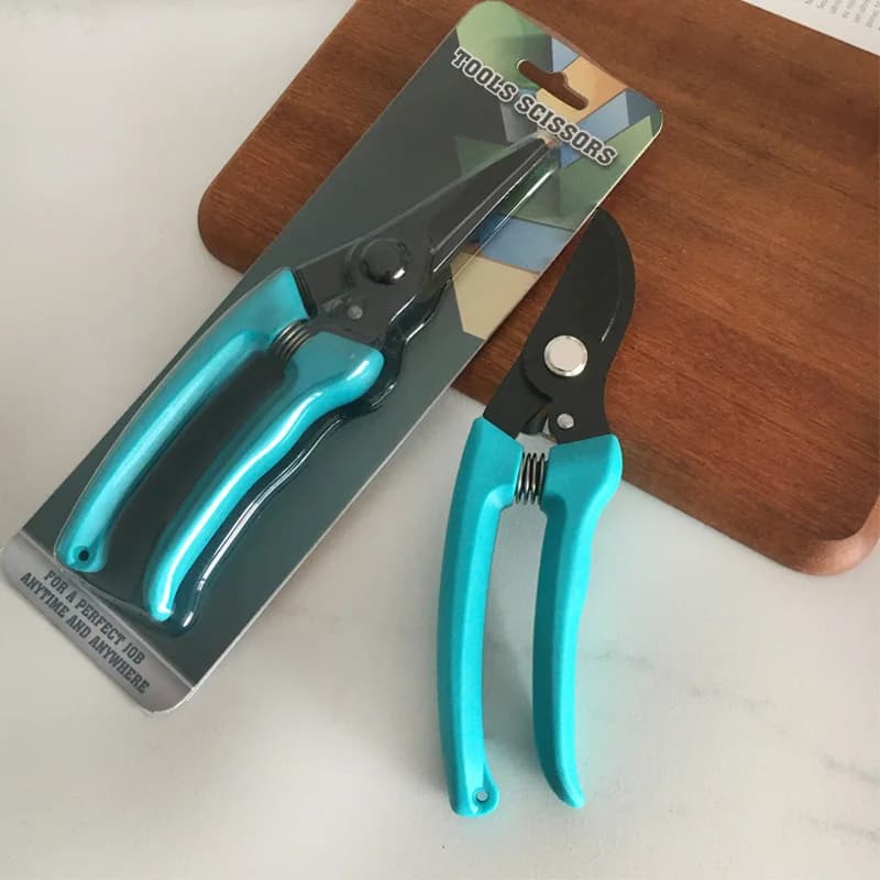 Garden scissors with black oxide coating pruning shears Potential pot for flowers Shrubs Trees Frutteto Rifilatura