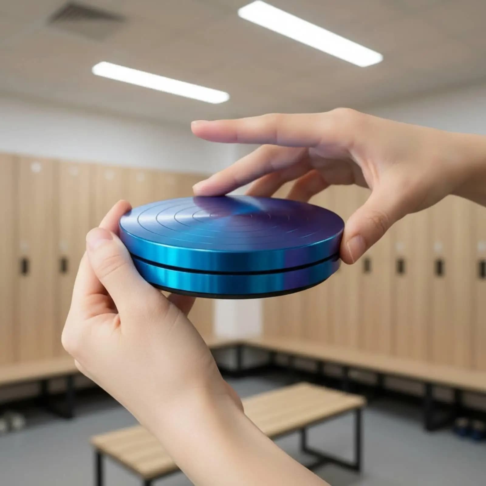 Portable Ice Skating Spinner Balance Trainer for Figure Skating Ballet Gymnastics Rotation Jump Exercise
