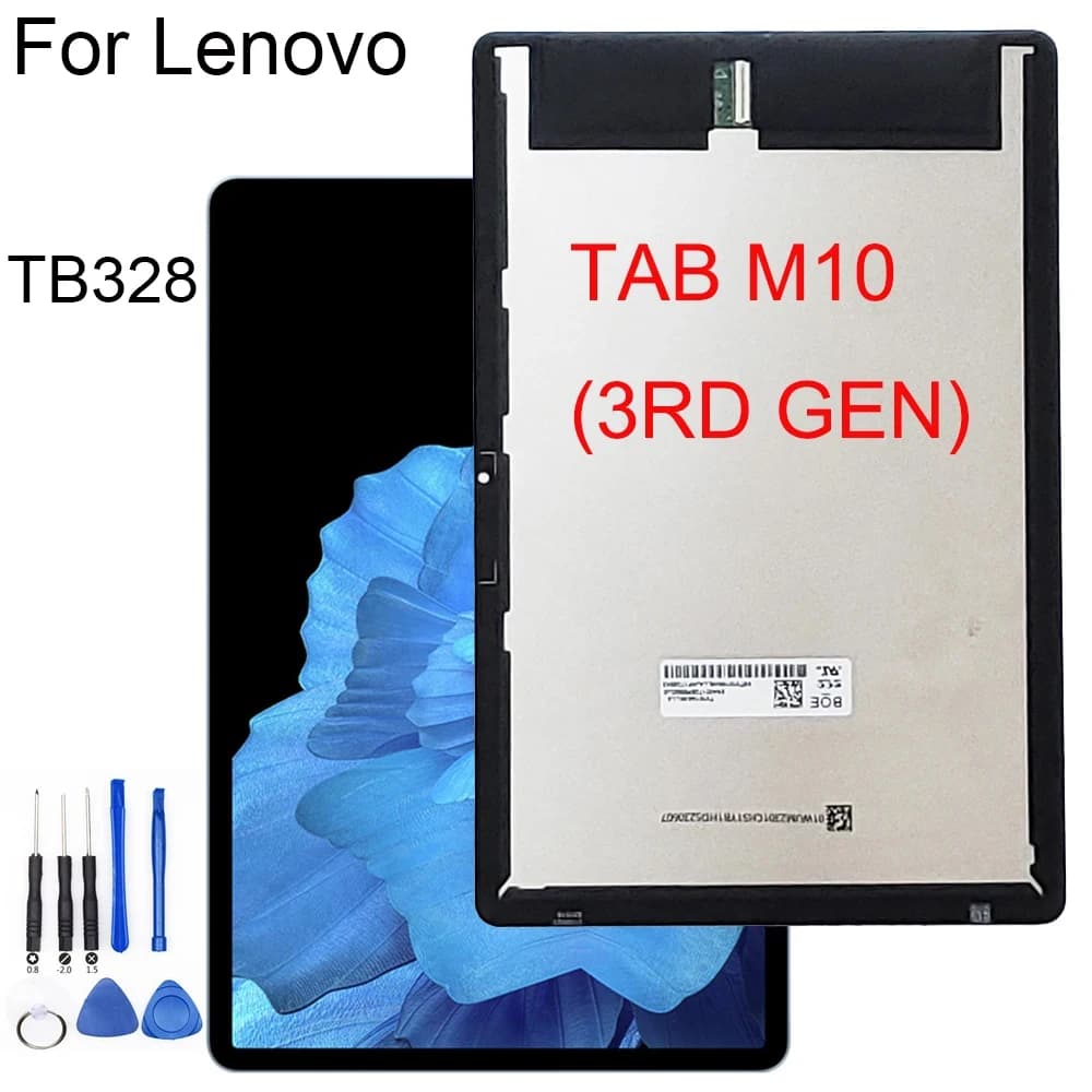 Nuovo Display LCD Per Lenovo Tab M10 (3a Gen) TB328FU TB328XU TB328 LCD Touch Screen Digitizer Assembly di Ricambio 10.1''