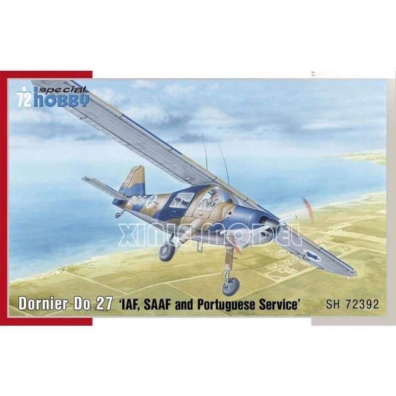 Special Hobby Plastic Assembled Plane Model Kit 72392 Dornier Do 27'IAF, SAAF and Portuguese Service '1/72