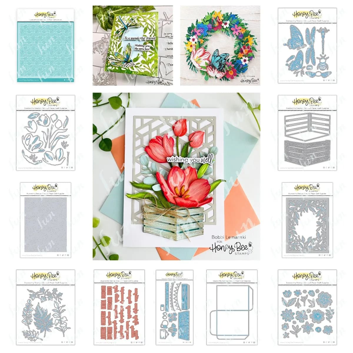 Semi background stencil paper hot foil wood case shopping cart flowers package A2 cover plate dies paper DIY Scrapbook diary decoration gift