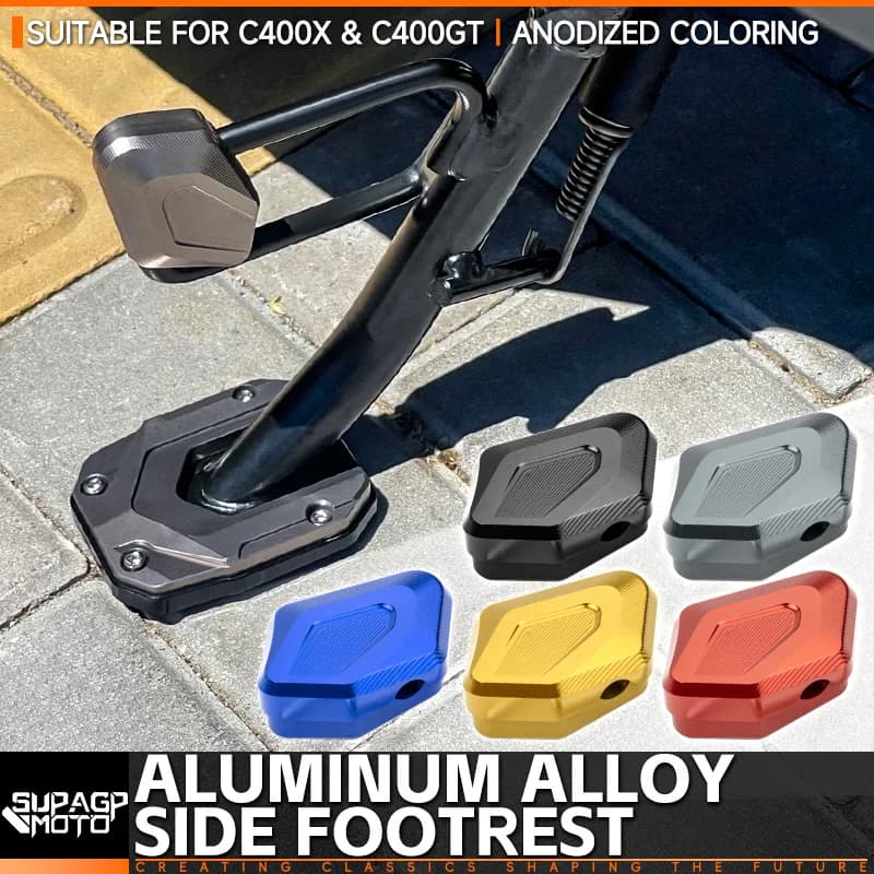 Per BMW C400GT C400X C400 C 400 X GT C400X 400GT bmw Accessori Cavalletto Piede Cavalletto Laterale Estensione Pad Piastra di Supporto Ausiliario