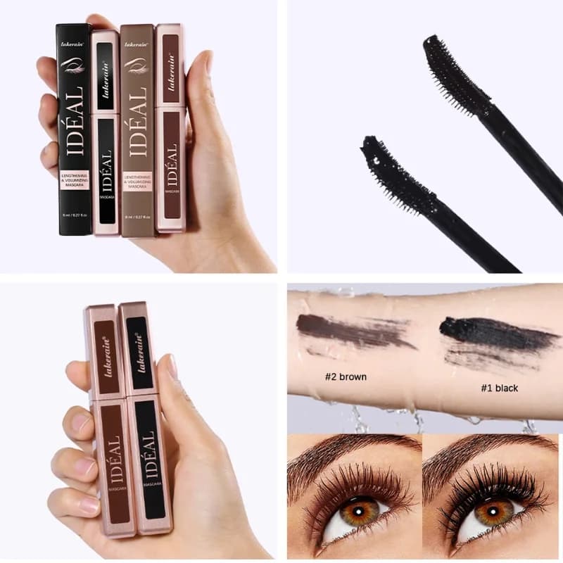 Mascara Super Waterproof 4D, Volumizing, Long Duration, Anti-slip, Incurvante, for a Makeup Eyes