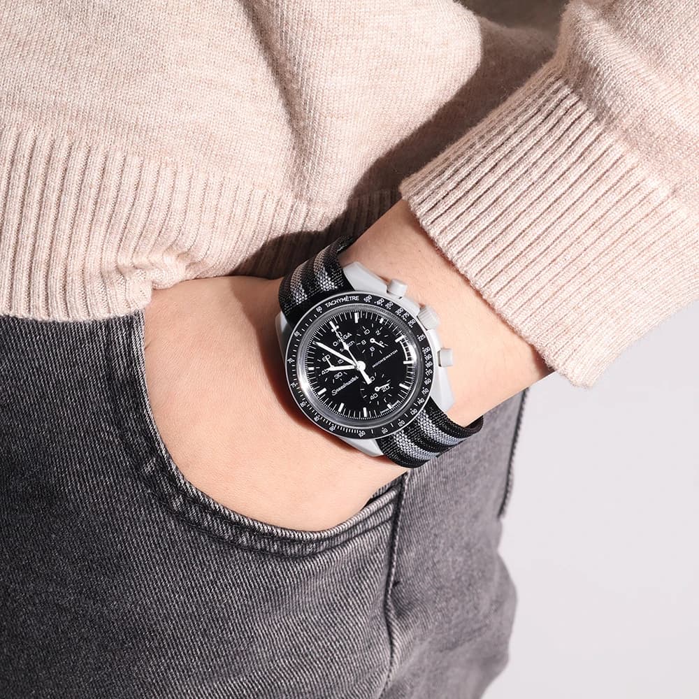 20mm 22mm Premium Comfortable Soft Nylon Watch Straps Men Women Watchbands Fit For Omega Tudor Replacement Watch Bands