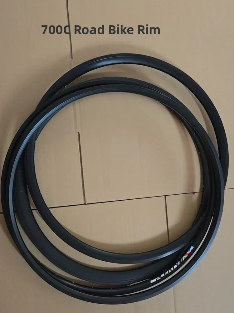 Cerchioni per bicicletta in lega di alluminio Thiened 700c 23/25/28c Freno a disco Doppio strato Thiened Bella bocca 24 fori 32 fori