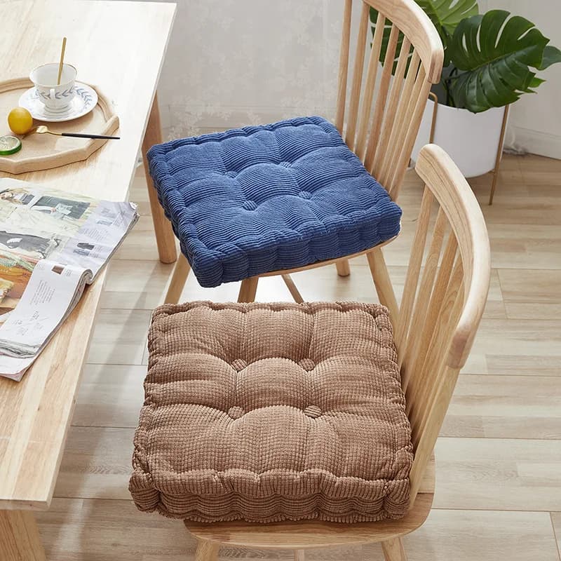 TL Meditation Floor Square Pillow For Seating On Floor Solid Tufted Thick Pad Cushion For Yoga Balcony Chair Seat Cushions Pouf