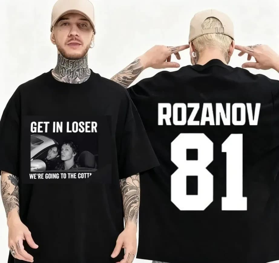 2026 Get in Loser We're Going To The Cottage Graphic T-Shirt Heated Rivalry Ilya Rozanov Hollanov 81 Vintage Oversized T Shirts