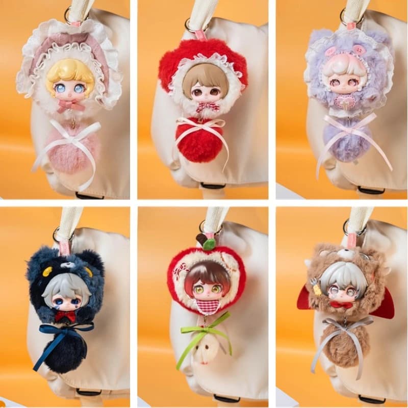 Antoo's Mini Paradise Series Blind Box Cute Doll Anime Figure Borsa regalo a sorpresa Ciondolo Decor Scatola misteriosa Portachiavi Viny Face Toy