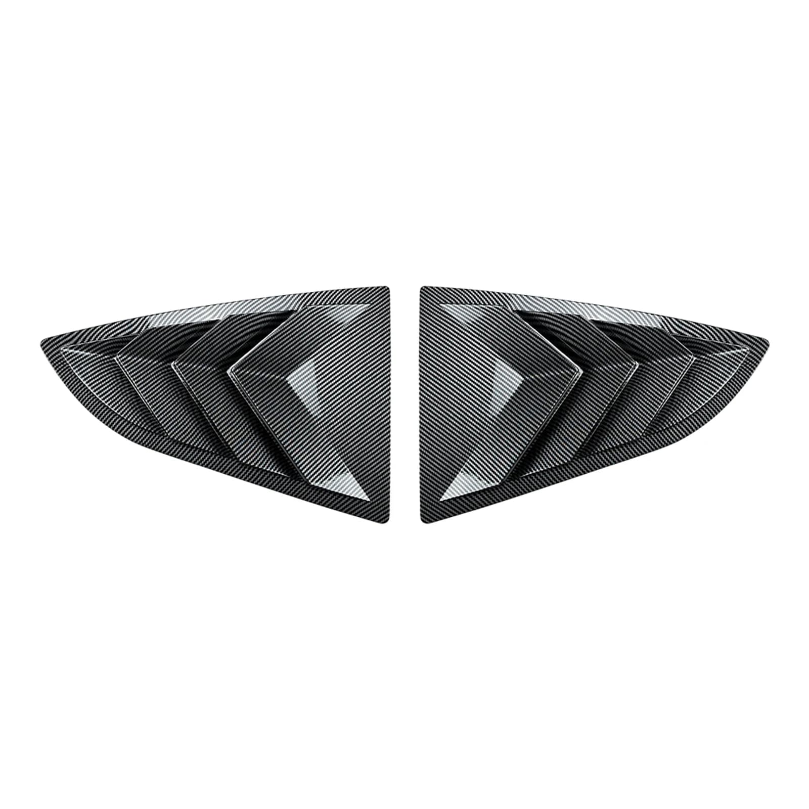 Rear Side Window Louver Shutter Trim Tail Windshield Blind Sun Shade Cover For Toyota GR86 2022-2025