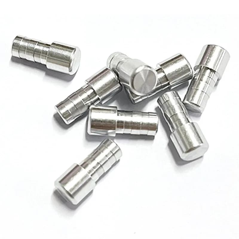 50 Pezzi di Cucce Piatte per Frecce da Tiro con l'Arco, Adatte per Aste di Frecce con Diametro Interno 4.2/6.2mm, Accessori per Tiro