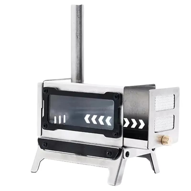 NUOVO-Fuoco Stufa Da Tavolo Piccola Stufa A Legna Da Ardere Portatile Pieghevole Da Viaggio di Campeggio Mini Bruciatore di Incenso 1.5 Nuovo All'aperto