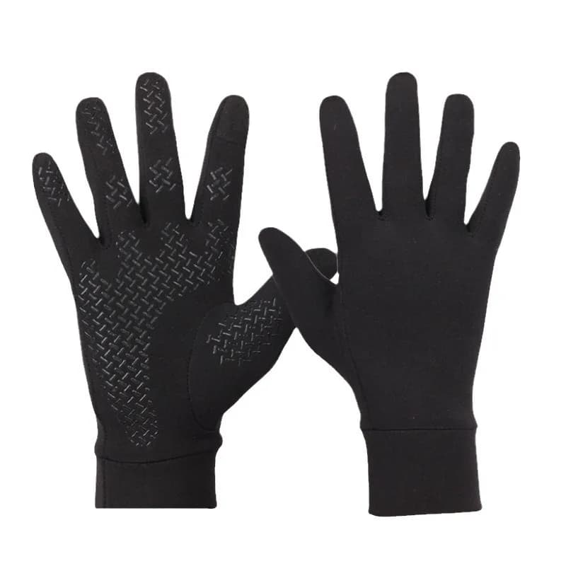 Hiking Gloves with Full fingers, Touch Screen, Anti-slip, Hot, with Thermal Lining for Running and Cycling