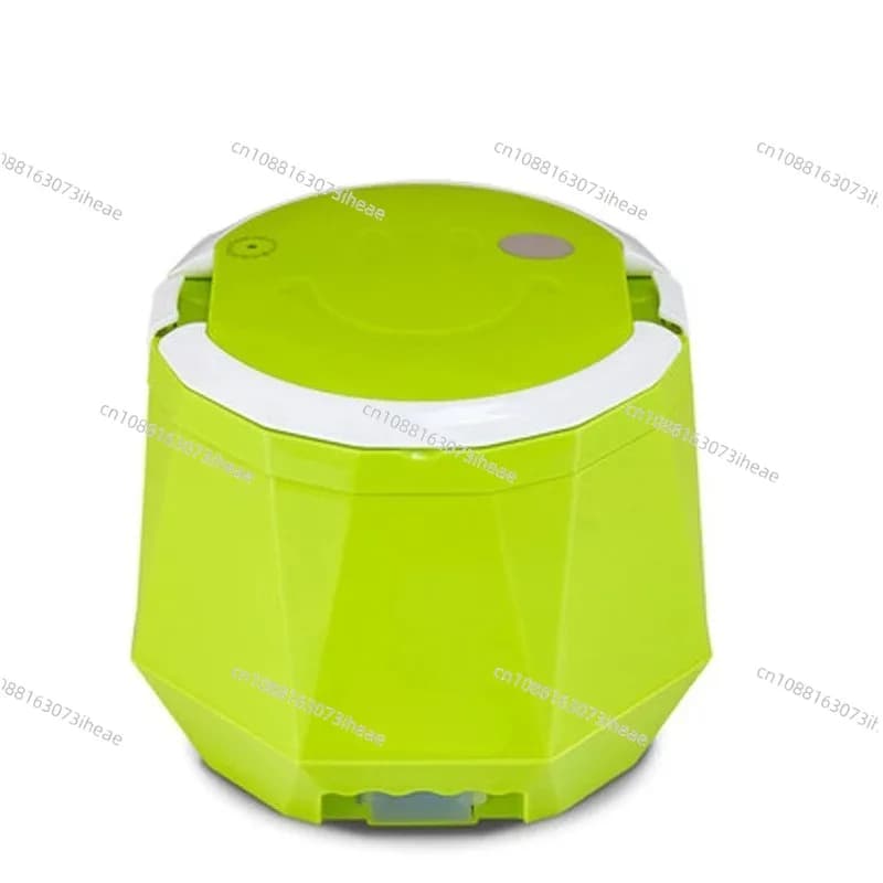 1.6L Elettrico Portatile Mini Fornello di Riso Lunch Box Microonde Intelligente Fornello di Riso Piccolo 220V Per La Casa 12V/24V Per Auto/camion