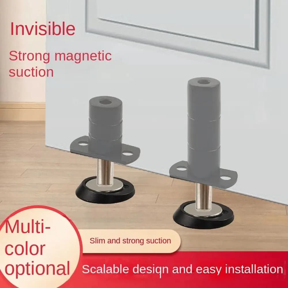 Fermaporta porta per impieghi gravosi fermaporta magnetico invisibile fermo Hardware nascosto per fermaporta in acciaio inossidabile