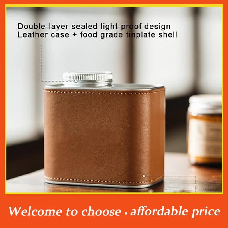 {}Sealed Coffee Bean Storage Jar With Lid Outdoor Camping Coffee Bean Storage Container Moisture-Proof And Fresh-Keeping Jar