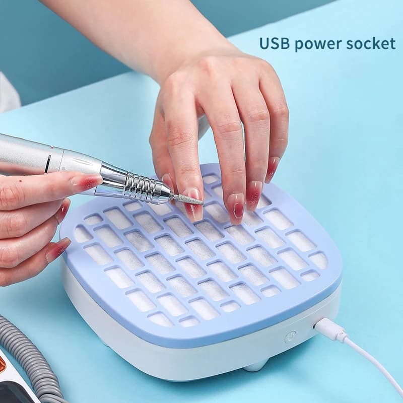 Nuovo Aspiratore per Unghie Professionale USB, Collettore di Polvere Silenzioso, Aspiratore per Gel, Attrezzatura per Nail Art, Filtro Rimovibile