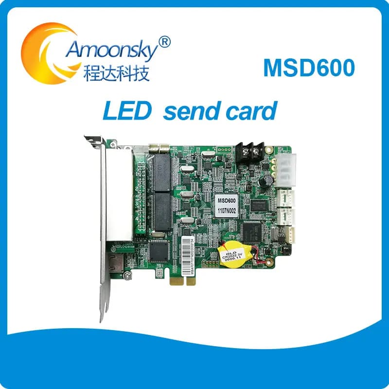 Scheda di invio LED Novastar MSD600