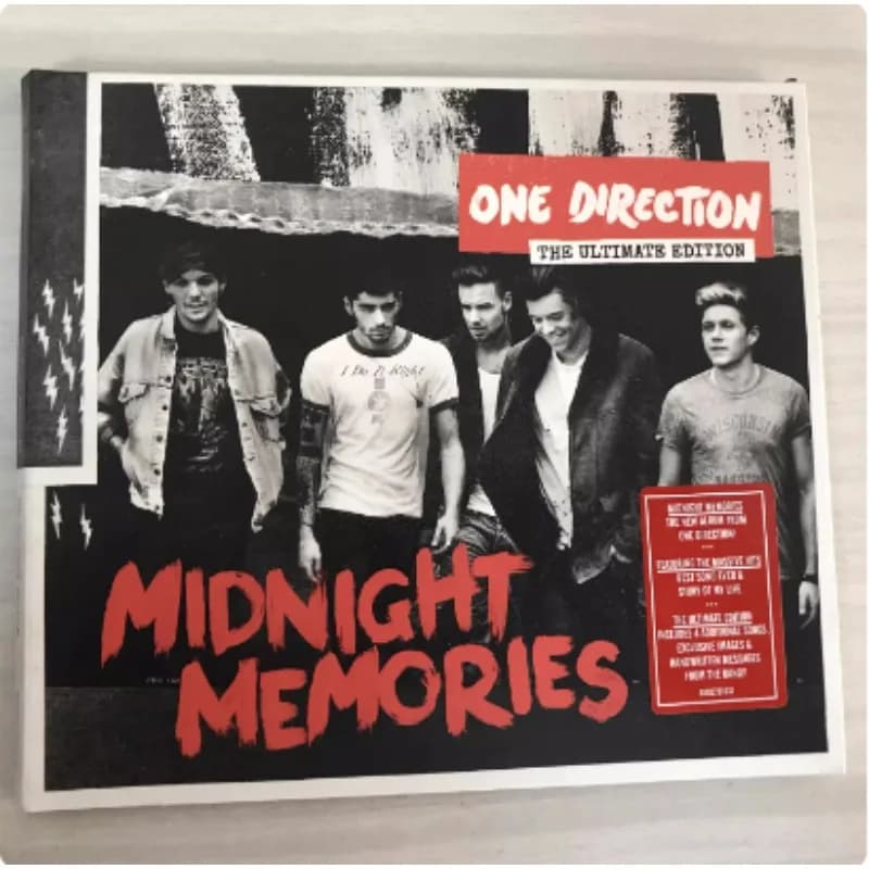 CD Pop & Pop-Rock Album One Direction Music CD Midnight Memories Edizione Autentica Cosplay Walkman Soundtrack per Auto Confezione Regalo