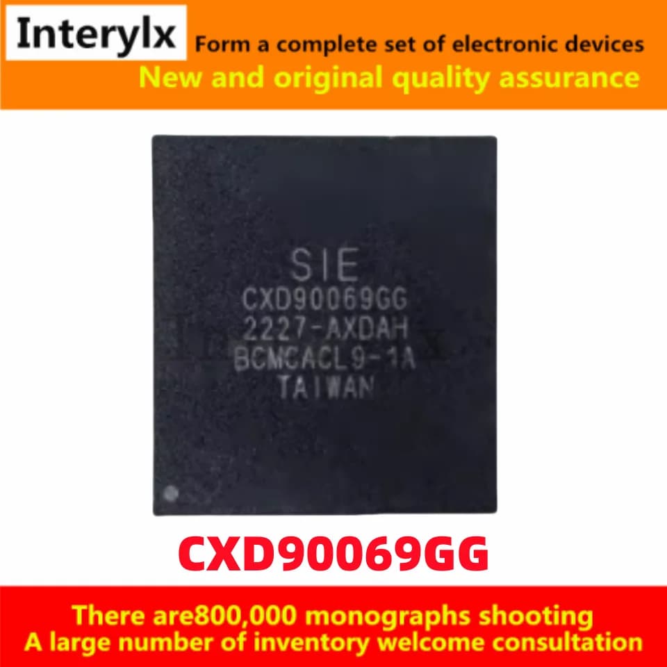 1 Pz/lotto per PS5 CXD90069 GG CXD90069GG chip South bridge chip accessori PS5 host South bridge BGA 60069 chip