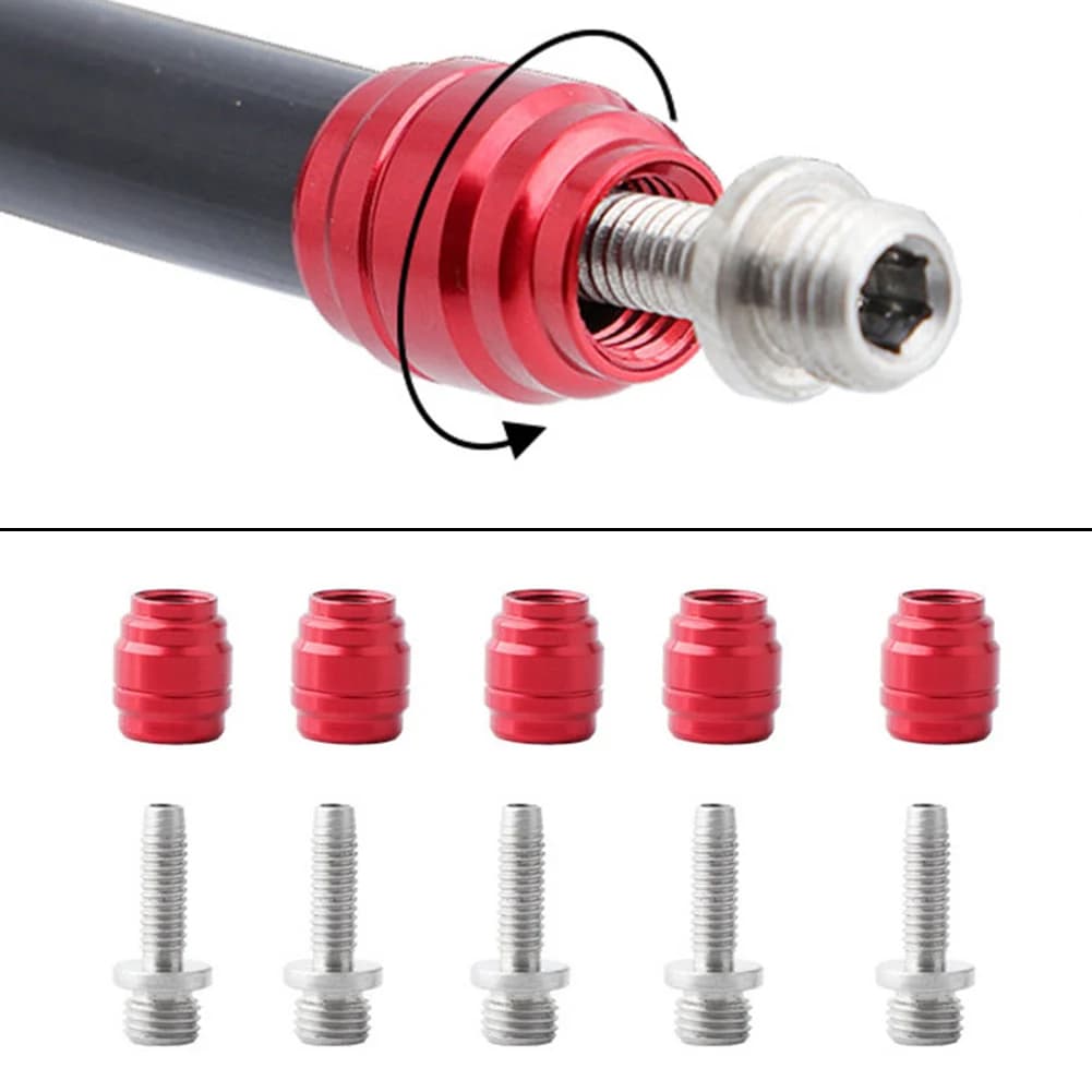 2/5PCS Olive Ring Oil Needle Kit for SRAM For Stealth-a-majig Olive Barb for hydraulic disc brake tube Kit quick installation inserts