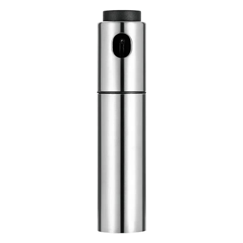 Diffusore spray per olio d'oliva da 100 ml in acciaio inossidabile 304 per barbecue, dispenser da cucina, bottiglia spray, contenitore per aceto, serbatoio per iniezione di carburante.
