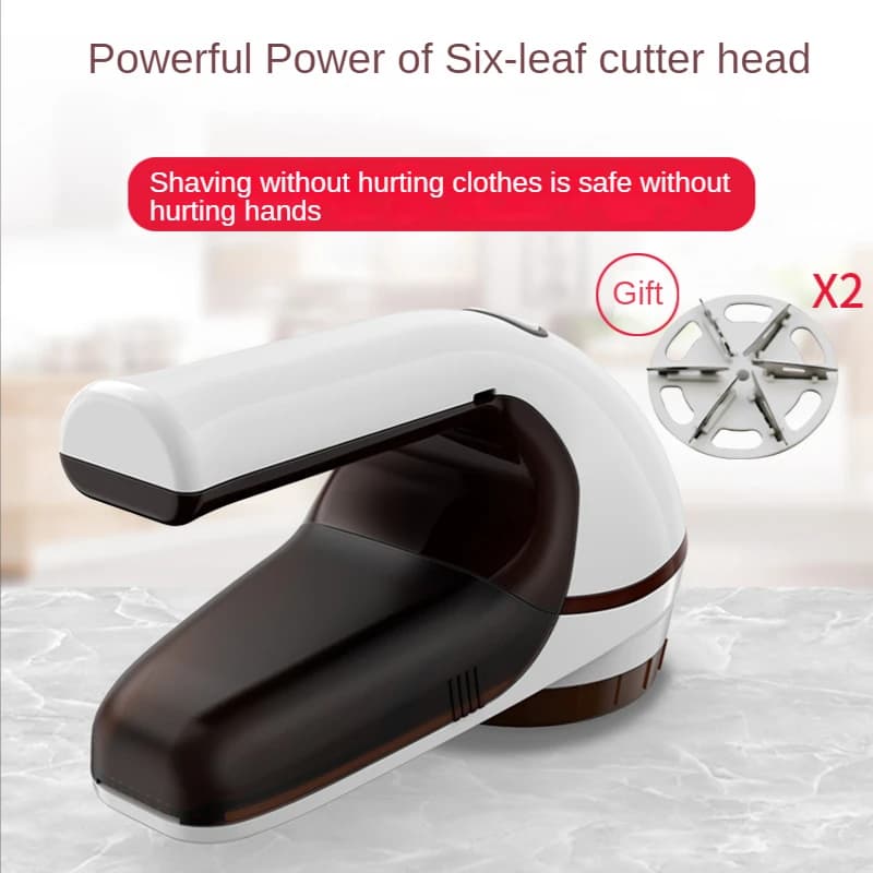 Levapelucchi elettrico portatile per abbigliamento Tessuto Pelliccia Palla per capelli Trimmer Rasoio Collector Lame Lintremover USB ricaricabile
