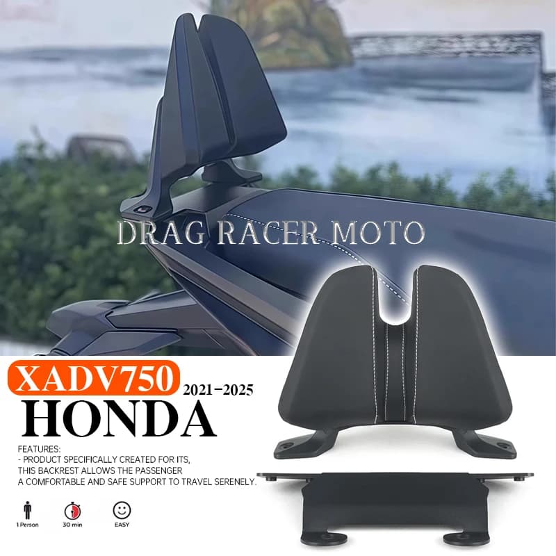 Motorcycle Seats Lightweight Back Pillow Pad For Honda X-ADV 750 XADV 750 XADV750 X-ADV750 2021-2025 2024 2023