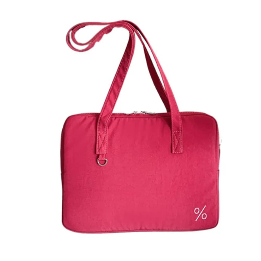 Custodia per Laptop Stile Maniglia, Borsa Portatile per Computer, Leggera e Semplice, per Donne/Ragazze
