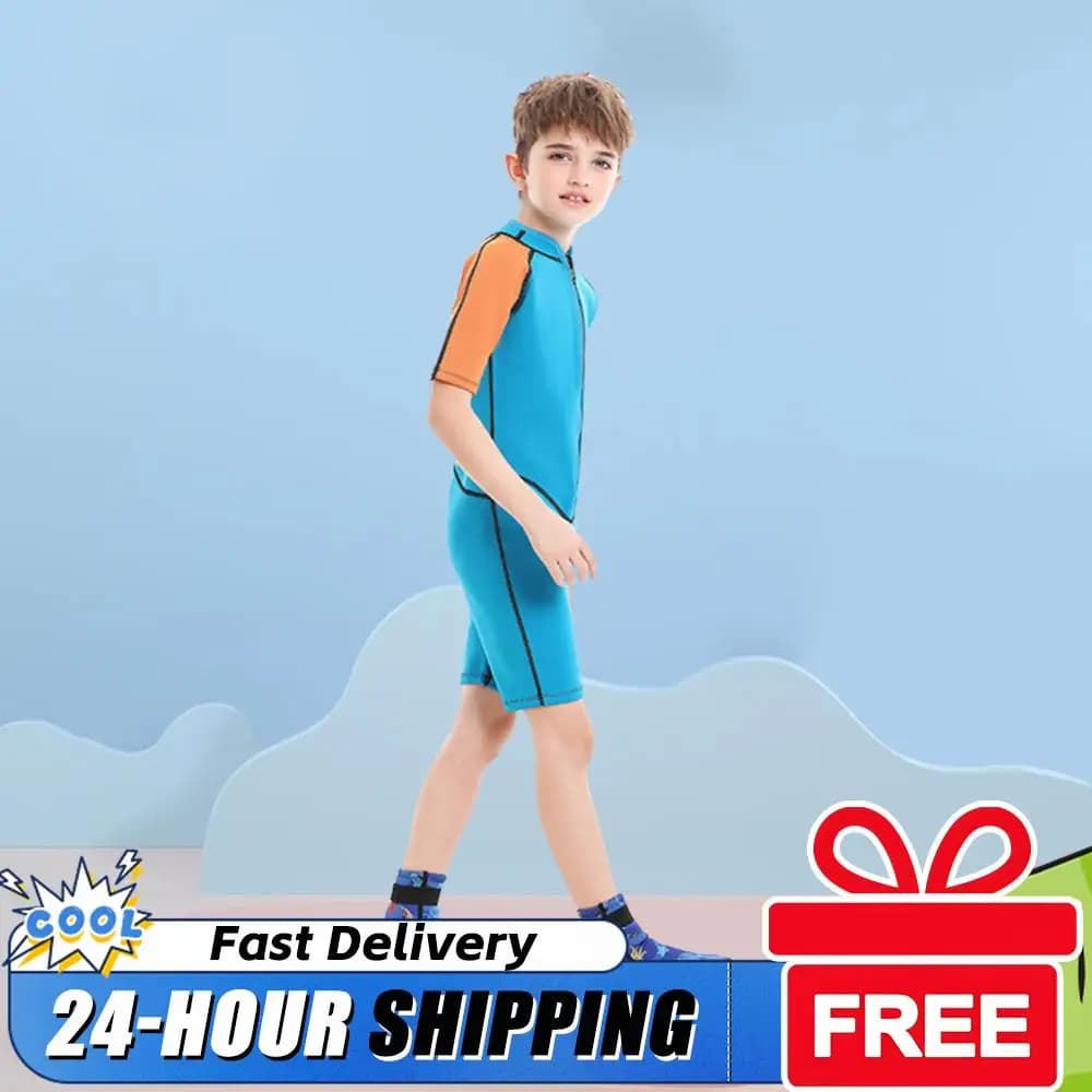 Neoprene Socks for Children, Non-slip Socks for Dives, Adjustable Boots for Snorkeling, Keep the Heat of Diving and Surfing
