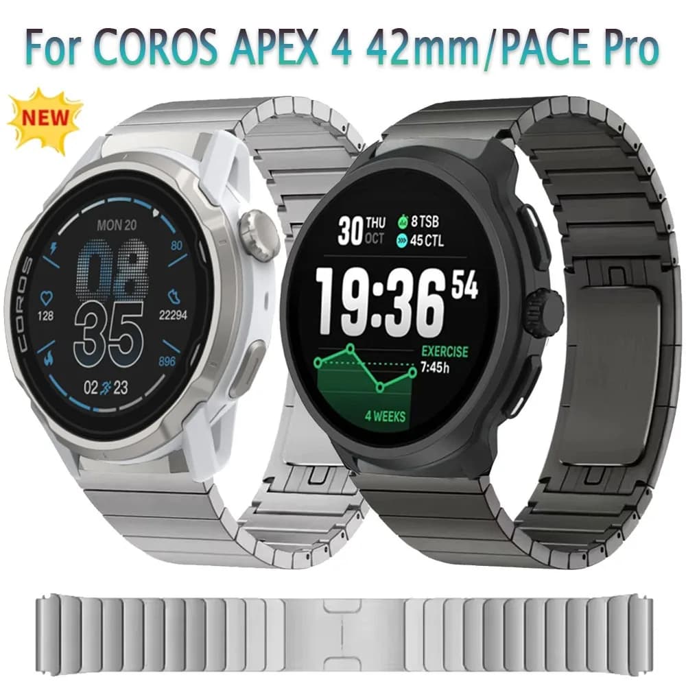 22 mm metal bracelet for CMF 3-2-1 Pro Suunto Vertical 2-1/Run/Ocean watch, high-end bracelet for COROS APEX 4 42mm/PACE Pro/3