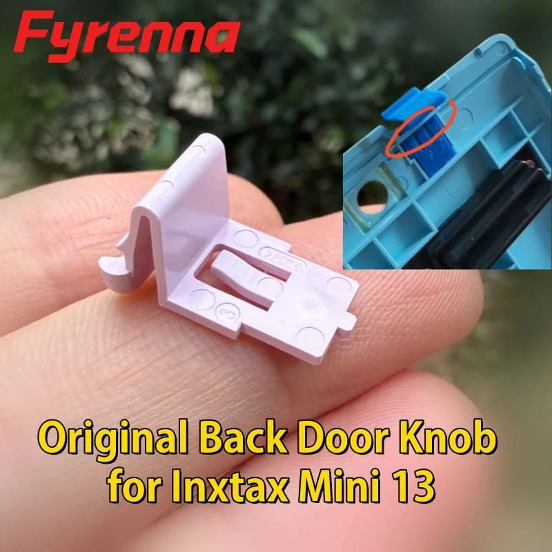 Original Back Door Knob For Fujifilm Instax Mini 13, Rear Cover Clip for Fuji Instax Mini 13, Back Cover Buckle Fastener Snap