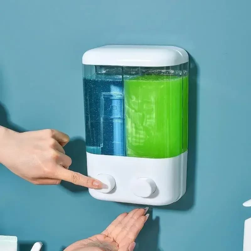 Pressa manuale per dispenser di sapone per le mani a parete da 500/1000 ml adatta per shampoo e gel doccia ecc