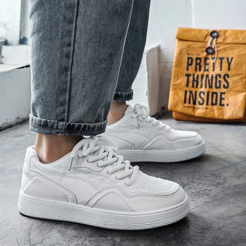 man shoes casual designer shoes sneakers running shoes for man skateboard white black
