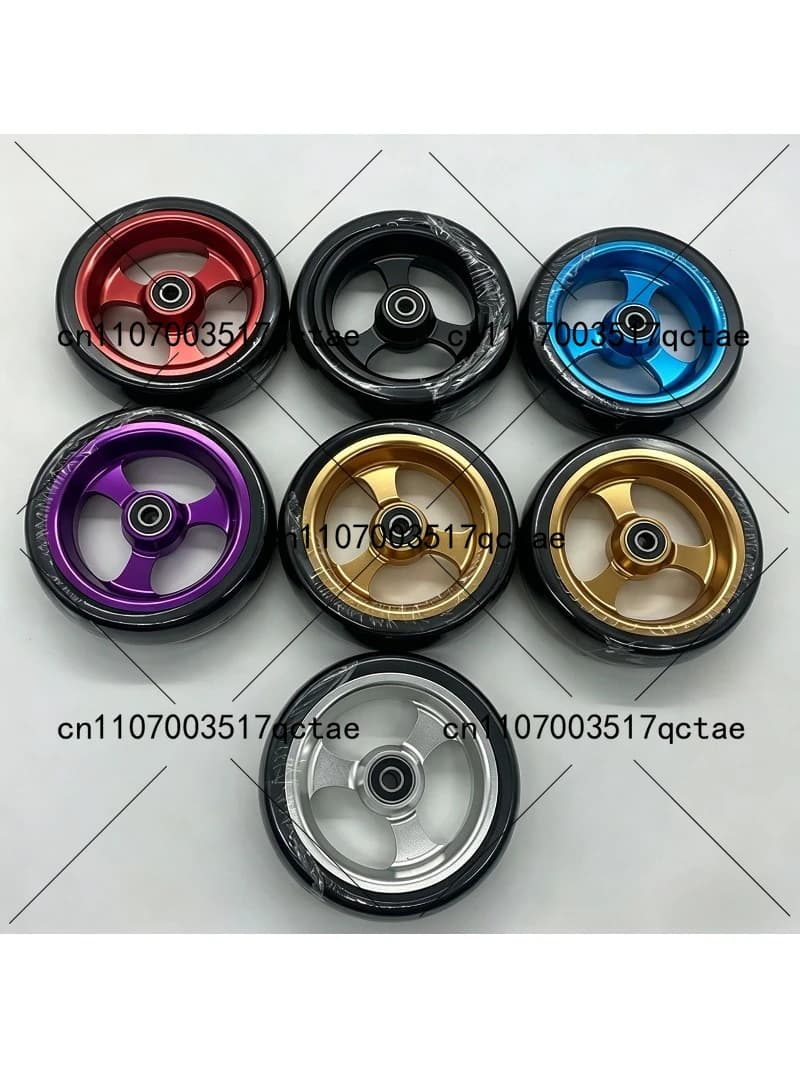 sports wheelchair aluminum alloy 4 inch 5 inch front wheel casters high speed wear-resistant wheelchair accessories