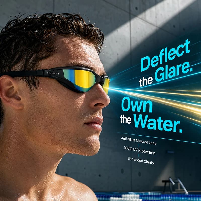 Professional Racing Adult Swimming Goggles, Plating, Waterproof, UV Protection, Competition Anti-Fog Glasses for Men Women Youth
