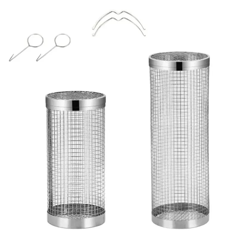 B23B 2 Pack Worm Composter Worm Bin, Metal Worm Composting System