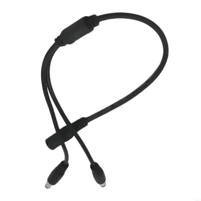 Cavo prolunga DC5521 da 5,5 mm x 2,1 mm da 1 a 2/3/4/5 Cavo alimentazione splitter Filo connettori femmina a maschio