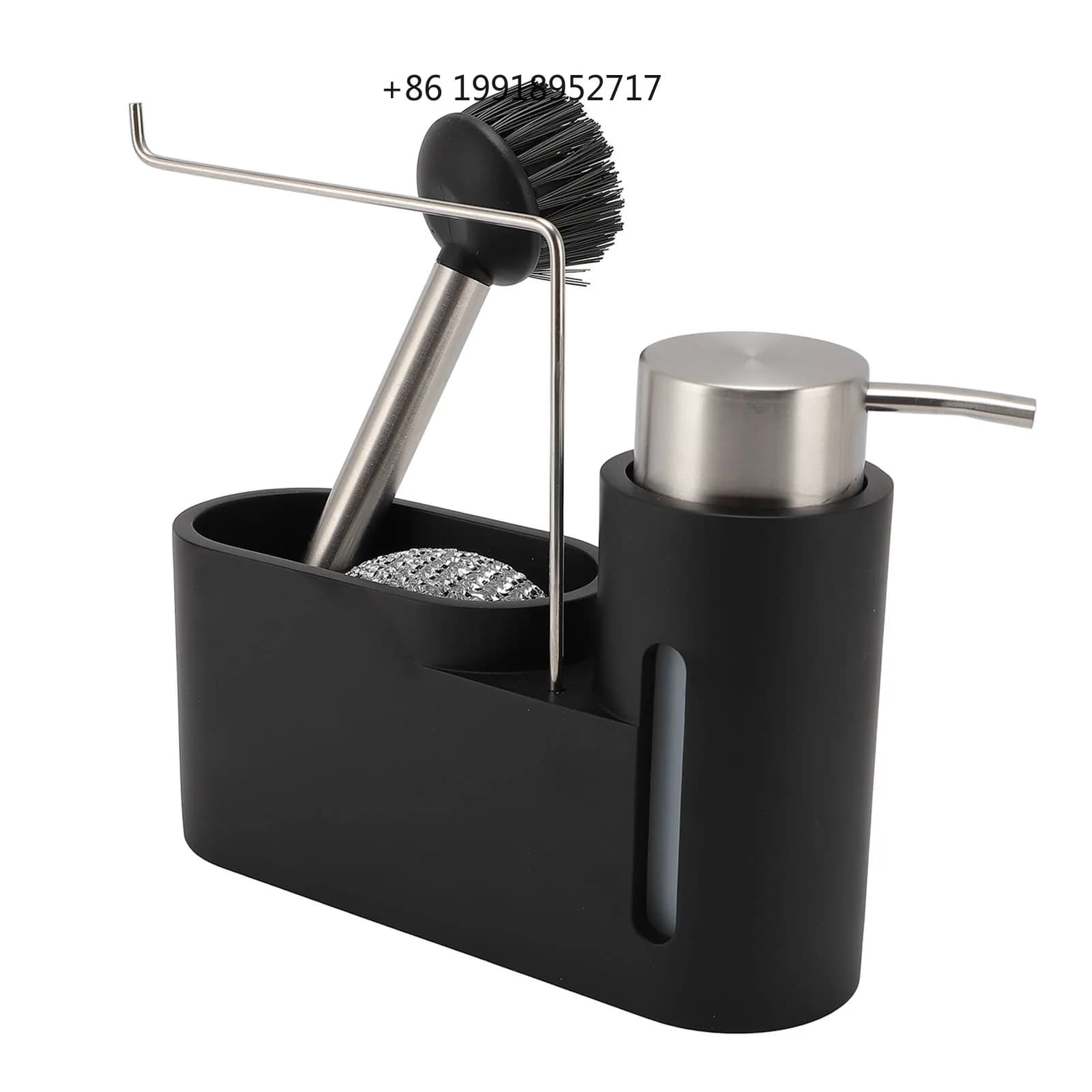 Wall Mounted Space Saving Toilet Brush Set Replacement Brush Head Waterproof Bathroom Cleaning Supplies