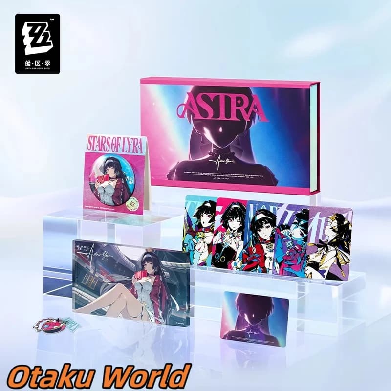 Disponibile Astra Yao Distintivo Ornamento acrilico Carta Originale Merch Mihoyo ZZZ Gioco Zenless Zone Zero Gioco di ruolo Costume Regalo di Halloween