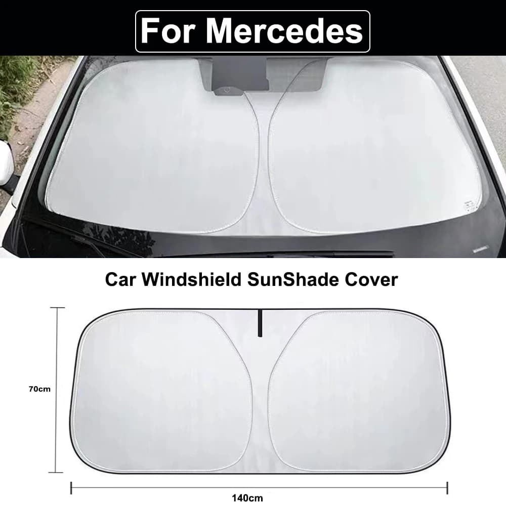 Copertura parasole per parabrezza per auto per Mercedes Benz Smart Fortwo 1 brabus 1 accessori per auto Anti UV