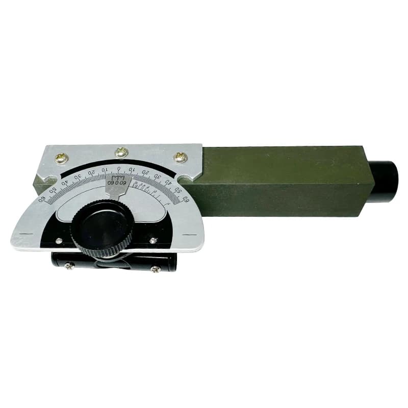 Nuovo livello Abney livello occhio topografico grado mano livello portatile caratteristiche tubo di avvistamento quadrato con telescopio con messa a fuoco interna