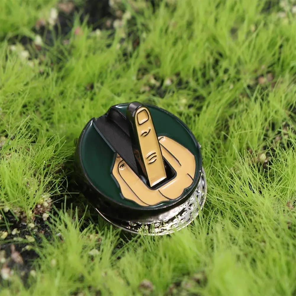 Funny Golf Balls Middle Finger Golf Ball Marker Ball Marker Middle Finger Funny Golf Ball Markers Funny Green Golf Ball Marker