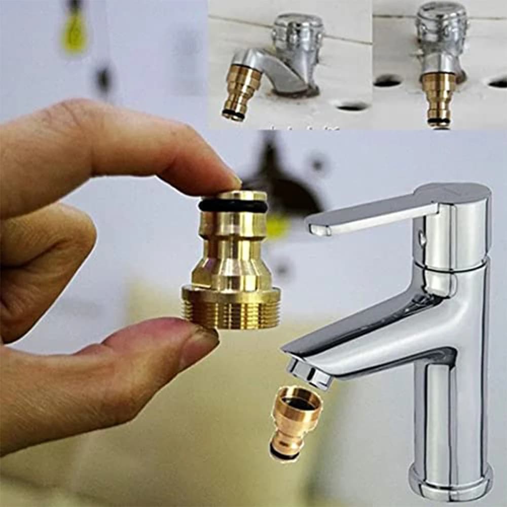 Kitchen Water Tube Connector Universal Faucet Adapter Tap Snap Adaptor Fitting Garden Connector Garden Watering Tool Accessories