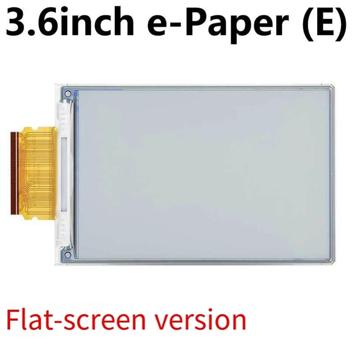 Disponibile per Raspberry Pi: Modulo Display E-Paper a Colori 3.6" 600x400, Interfaccia SPI, Pannello E-Paper a Basso Consumo A