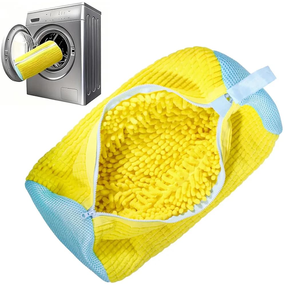 Washer Bag Reinforced Anti-Strap Washing Machine and Dryer Shoes, Ideal for sneaker, Running Shoes, Bras and Toys