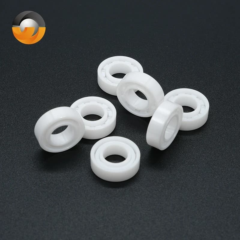 2 Pezzi Cuscinetti Completamente in Ceramica Autolubrificanti ZrO2 3x7x2 3x7x3 4x9x4 5x11x5 6x13x5 7x14x5 7x14x3.5 8x16x5 9x17x5 mm per Mulinelli da Pesca