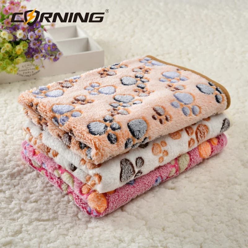 Coperta per Animali Domestici Super Morbida e Confortevole, Cuscino per Cani e Gatti, Coperta Calda Invernale per Cani, Accessori Carini e Caldi per Animali 40X60CM